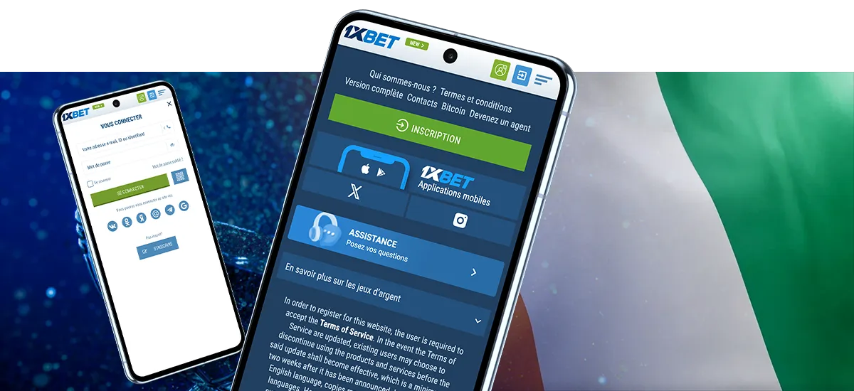 Comment s’inscrire à 1xBet Côte d’Ivoire