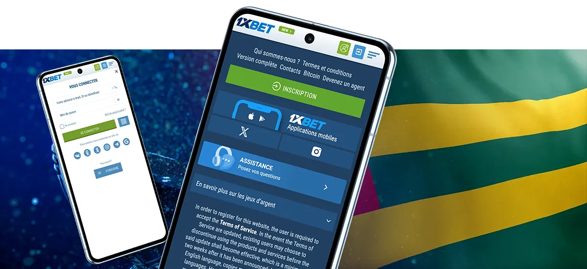 Comment s’inscrire à 1xBet Togo