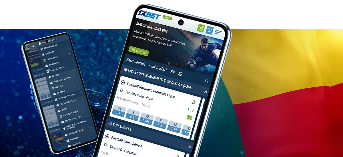 Téléchargez et installez l’application mobile au Bénin
