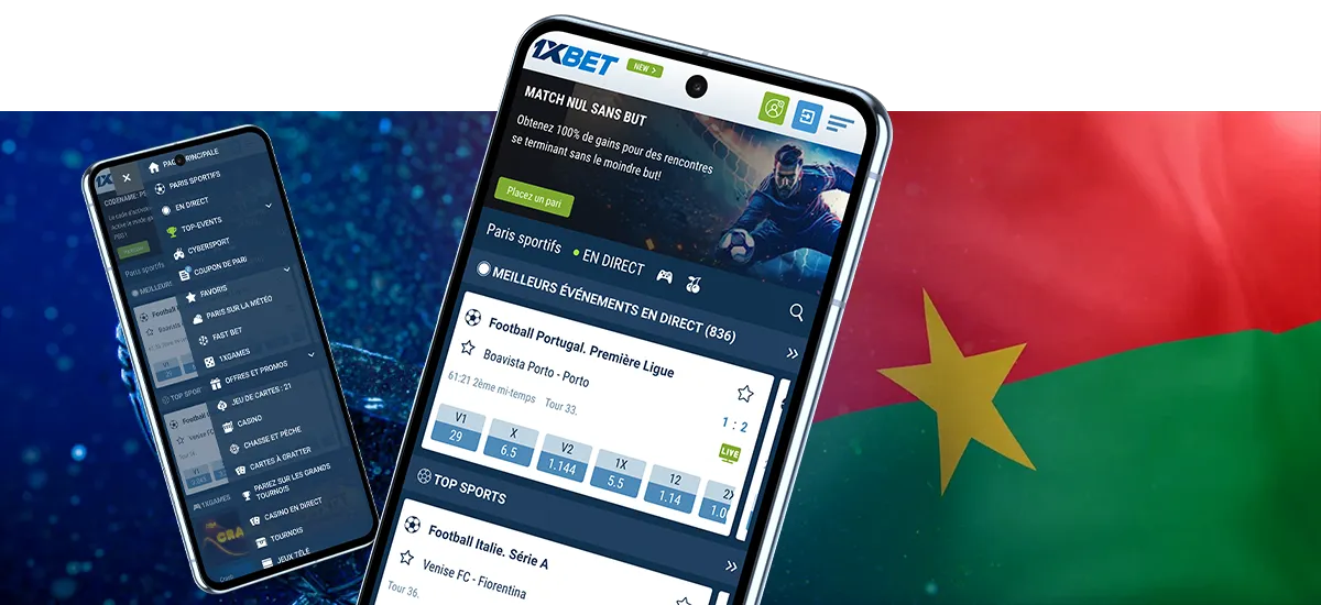 Téléchargez et installez l’application mobile au Burkina Faso