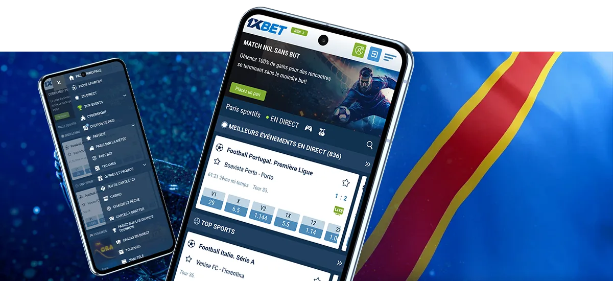 Téléchargez et installez l’application mobile au RDC